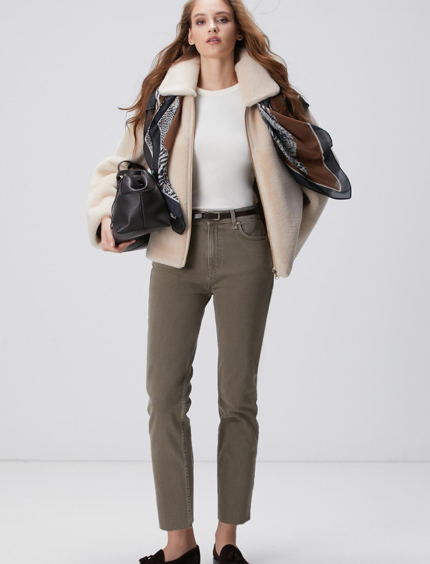 Network Kadın Kırık Beyaz T-shirt Network Kadın Kırık Beyaz T-shirt