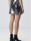 Network Kadın Antrasit Payetli Mini Etek Network Kadın Antrasit Payetli Mini Etek