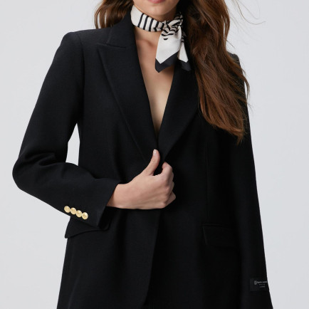 Network Kadın Siyah Yün Karışımlı Ceket Network Kadın Siyah Yün Karışımlı Ceket