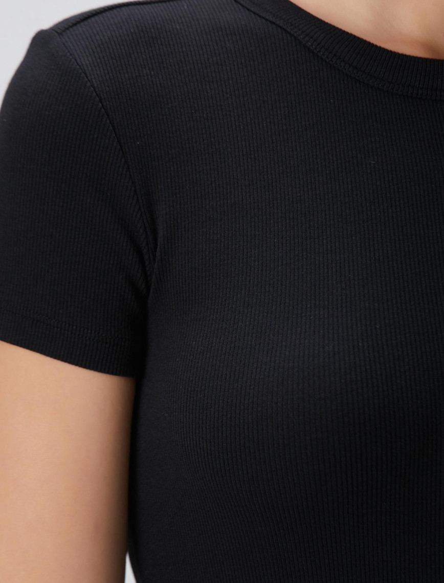 Network Kadın Siyah T-shirt Network Kadın Siyah T-shirt