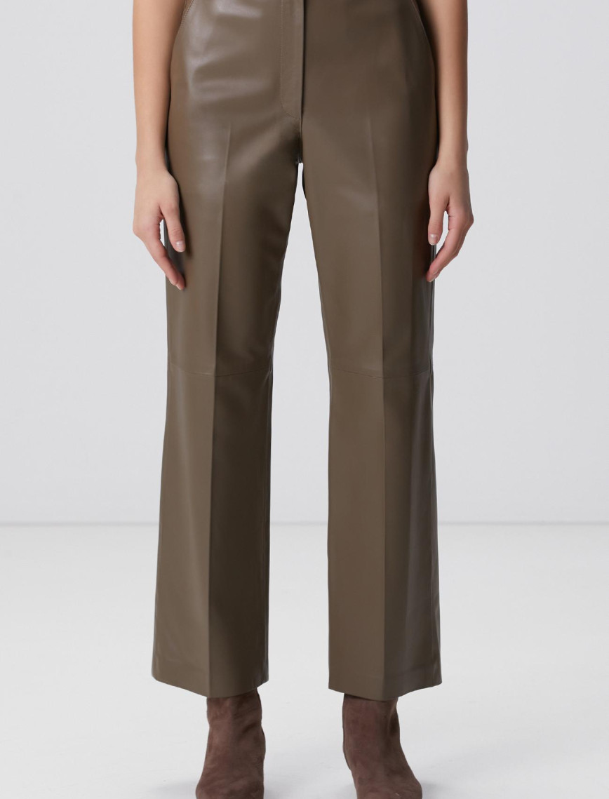 Network Kadın Vizon Deri Pantolon Network Kadın Vizon Deri Pantolon