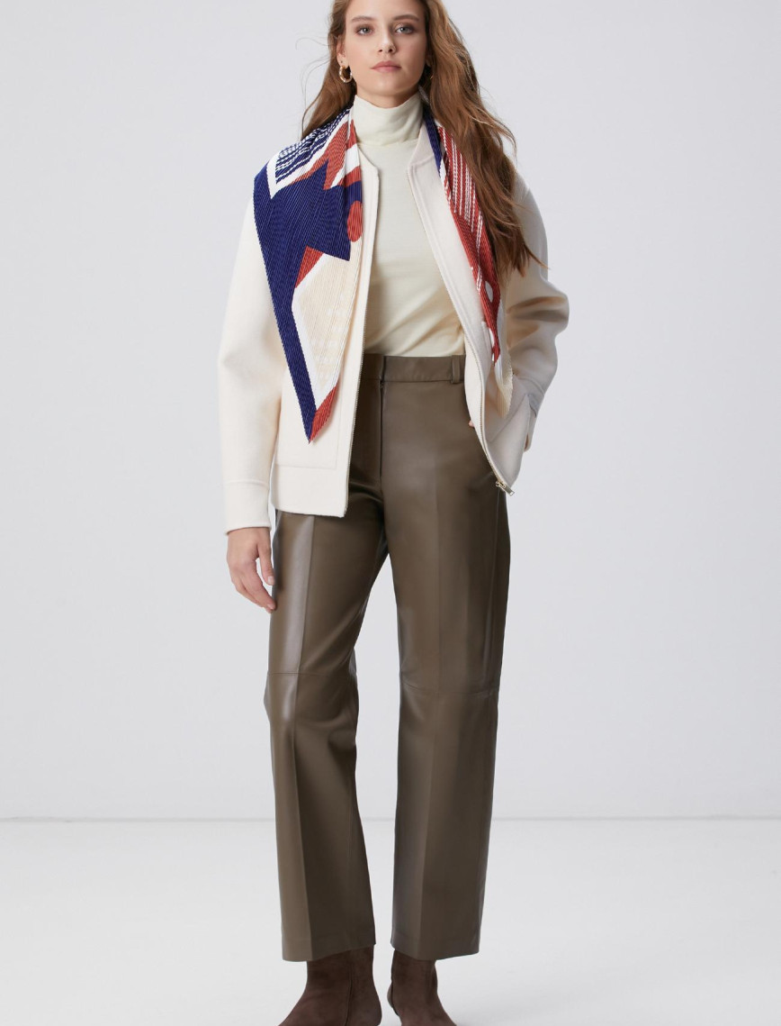 Network Kadın Vizon Deri Pantolon Network Kadın Vizon Deri Pantolon