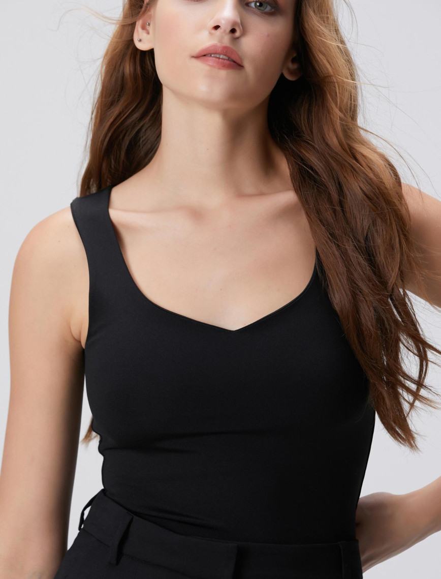 Network Kadın Siyah Örme Atlet Network Kadın Siyah Örme Atlet