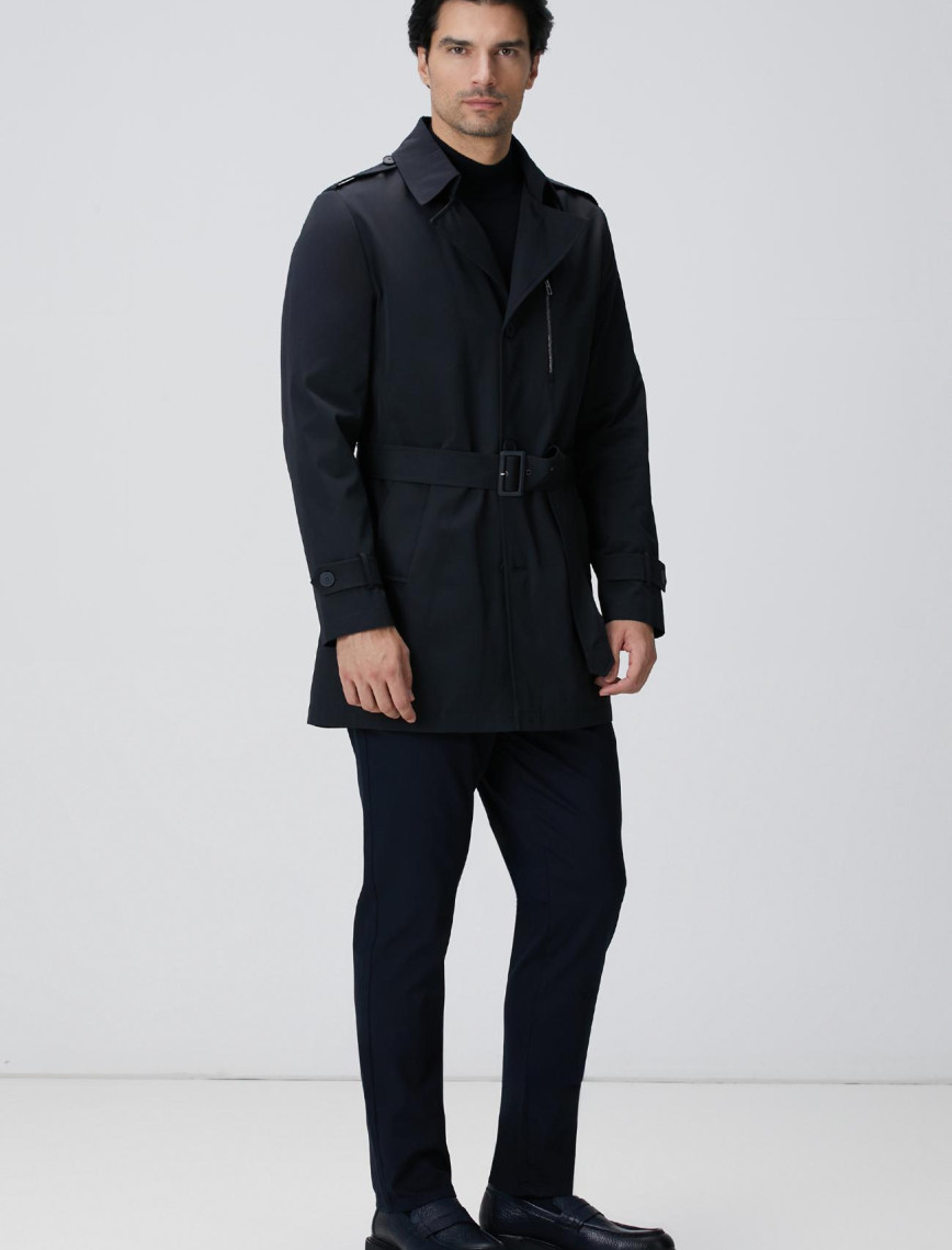 Network Erkek Lacivert Yün Karışımlı Kazak Network Erkek Lacivert Yün Karışımlı Kazak