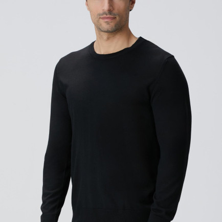 Network Erkek Siyah Yün Karışımlı Triko Kazak Network Erkek Siyah Yün Karışımlı Triko Kazak