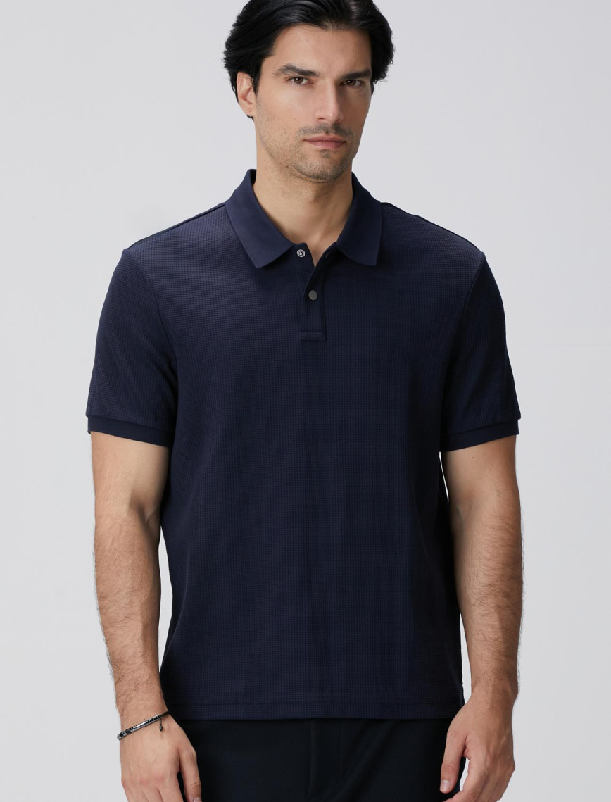 Network Erkek Beyaz Waffle Dokulu T-shirt Network Erkek Beyaz Waffle Dokulu T-shirt