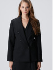 Network Kadın Siyah Yün Karışımlı Ceket Network Kadın Siyah Yün Karışımlı Ceket