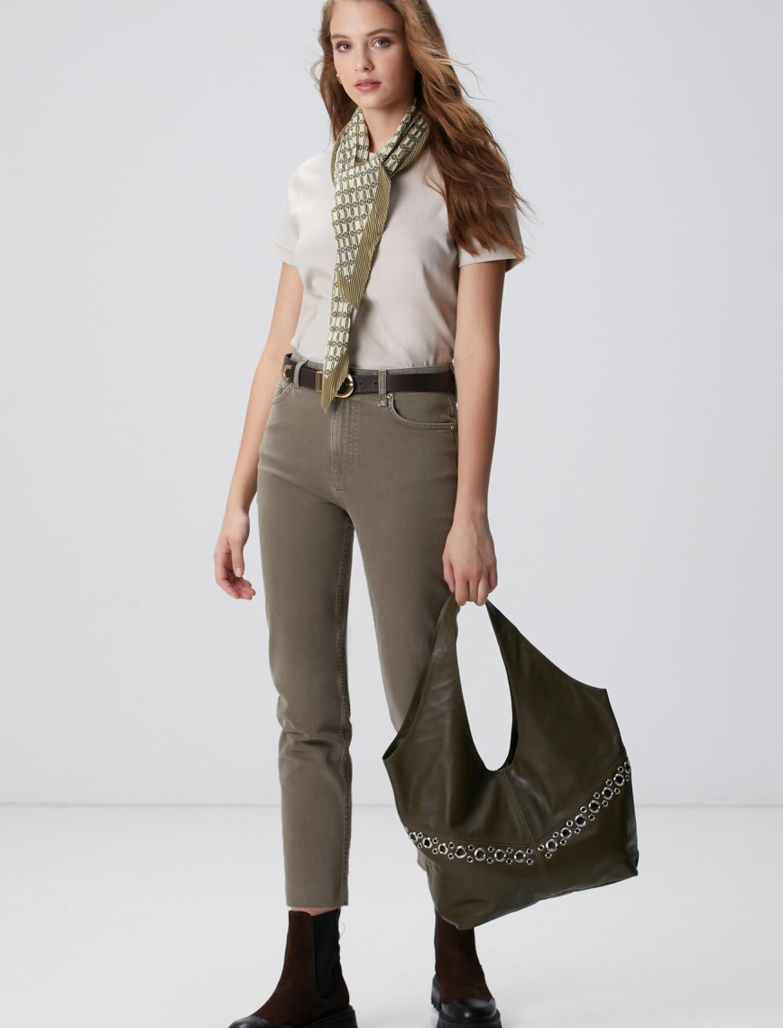 Network Kadın Taş Basic T-shirt Network Kadın Taş Basic T-shirt