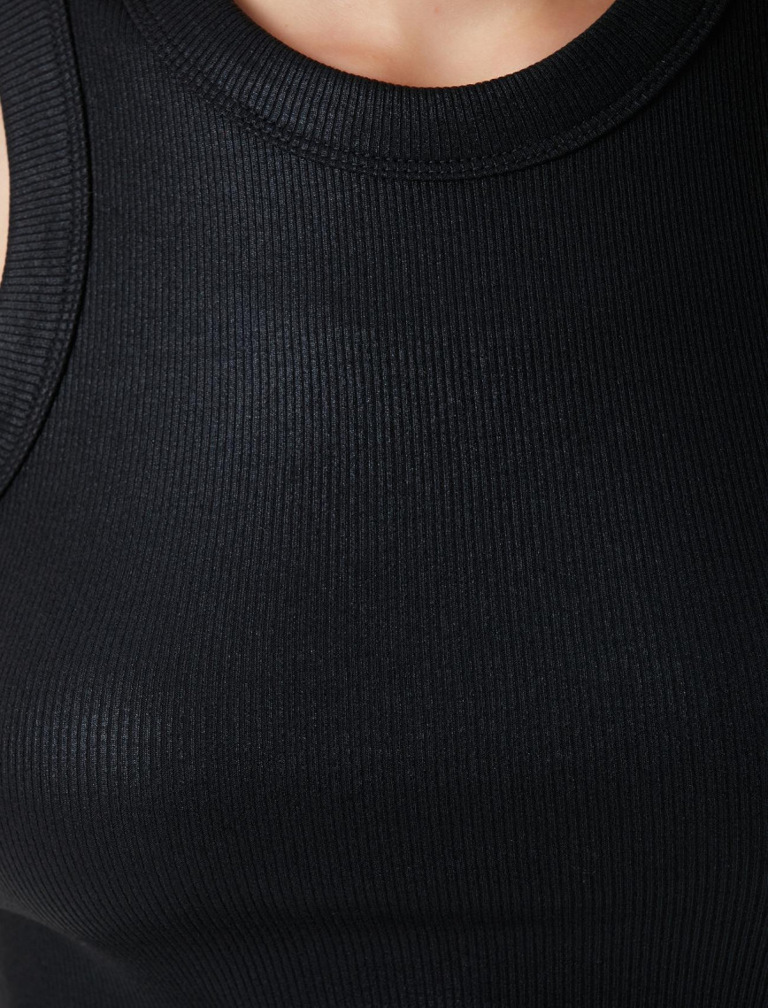 Network Kadın Siyah Varak Baskılı Örme Atlet Network Kadın Siyah Varak Baskılı Örme Atlet