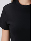 Network Kadın Siyah Basic T-shirt Network Kadın Siyah Basic T-shirt