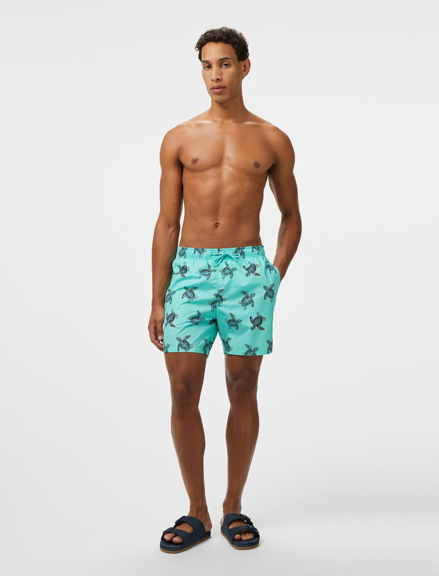 Nautica Erkek Yeşil Regular Fit Deniz Şortu Nautica Erkek Yeşil Regular Fit Deniz Şortu