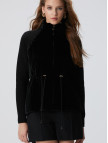 Network Kadın Siyah Suni Kürklü Mont Network Kadın Siyah Suni Kürklü Mont