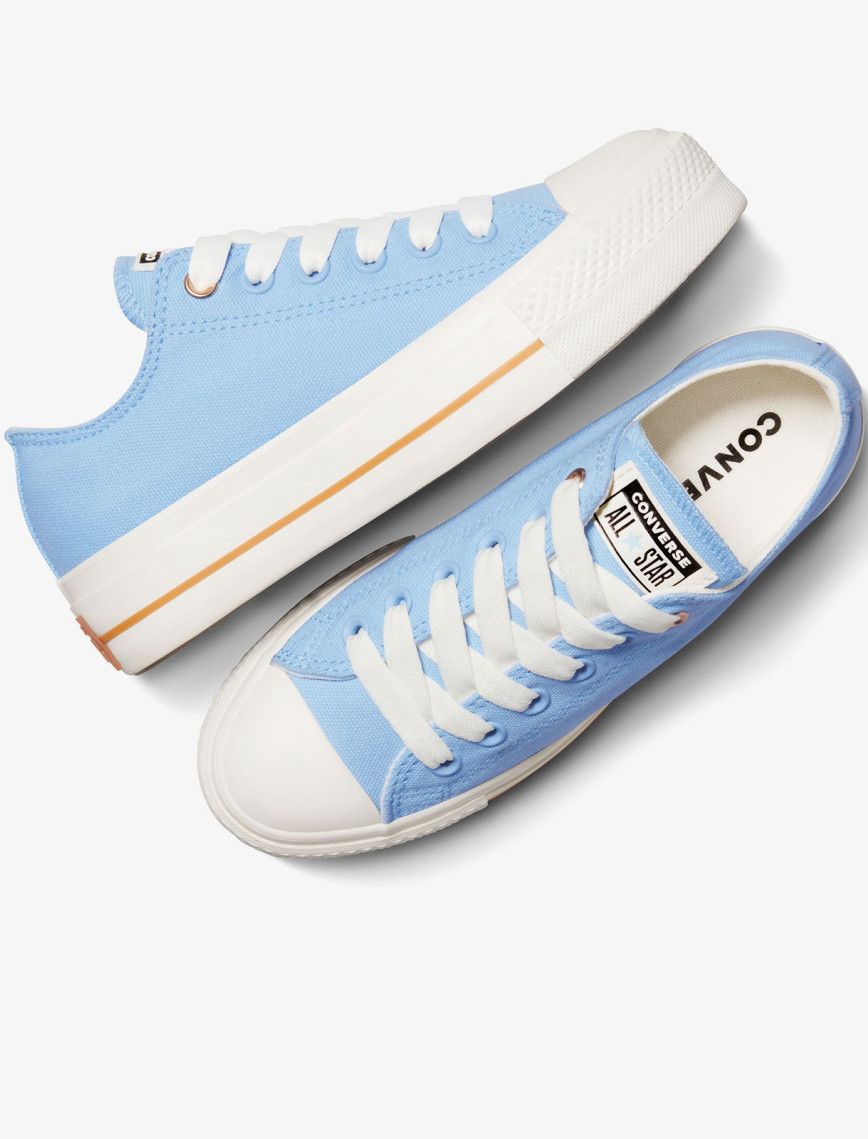 Converse Chuck Taylor All Star Lift Platform Kadın Mavi Sneaker Converse Chuck Taylor All Star Lift Platform Kadın Mavi Sneaker