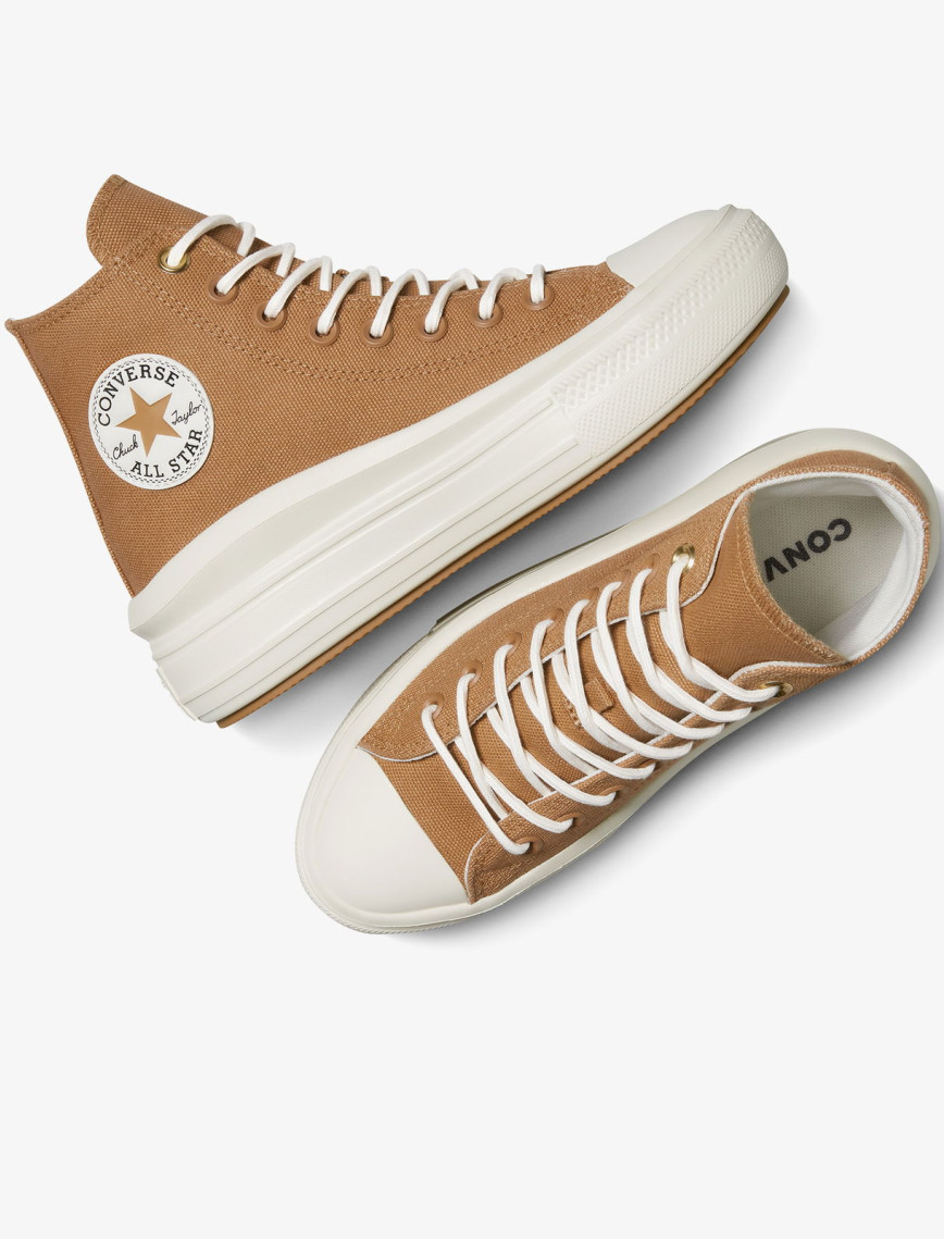 Converse Chuck Taylor All Star Move Platform Unisex Kahverengi Sneaker Converse Chuck Taylor All Star Move Platform Unisex Kahverengi Sneaker