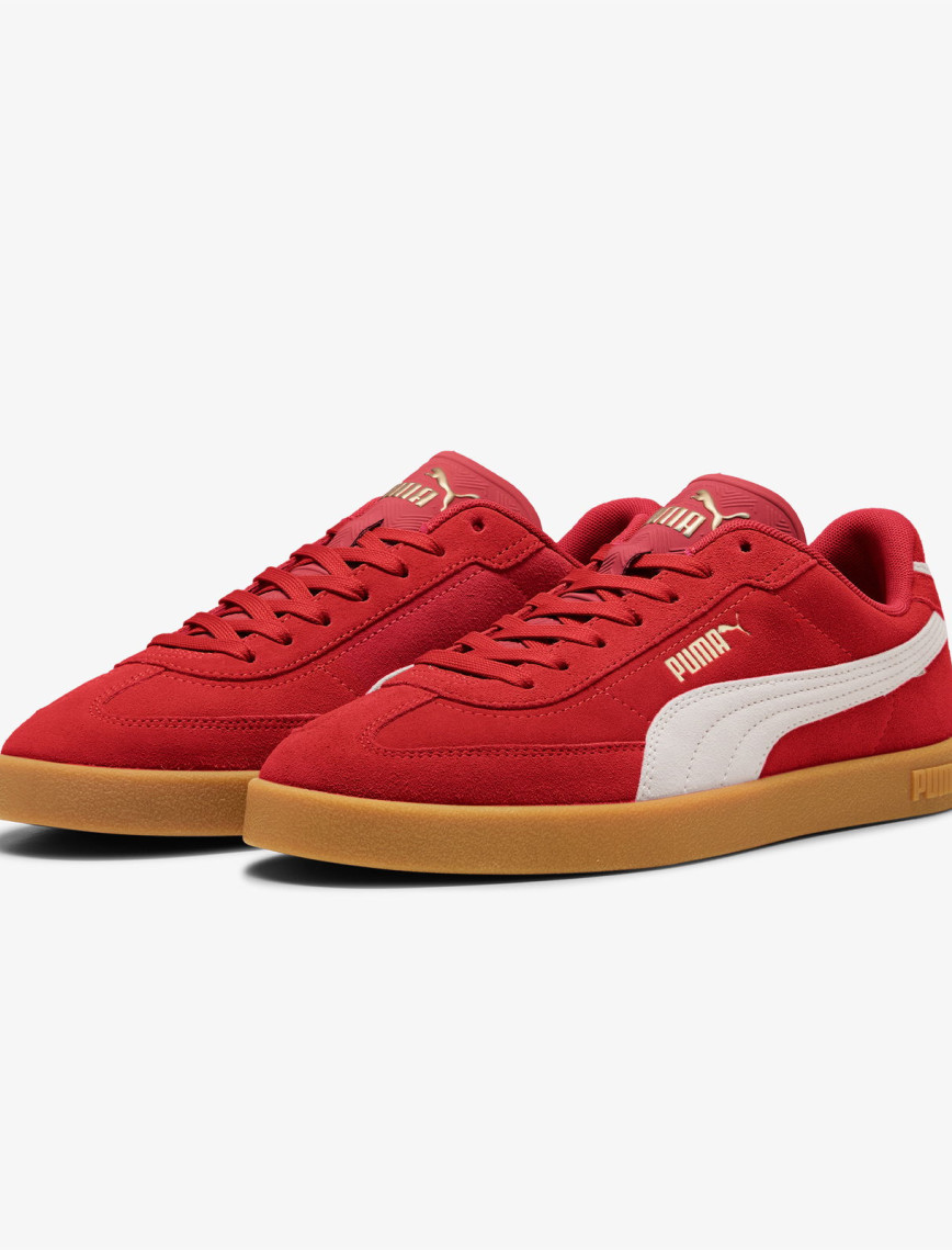 Puma Club II Era Suede Erkek Kırmızı Spor Ayakkabı Puma Club II Era Suede Erkek Kırmızı Spor Ayakkabı