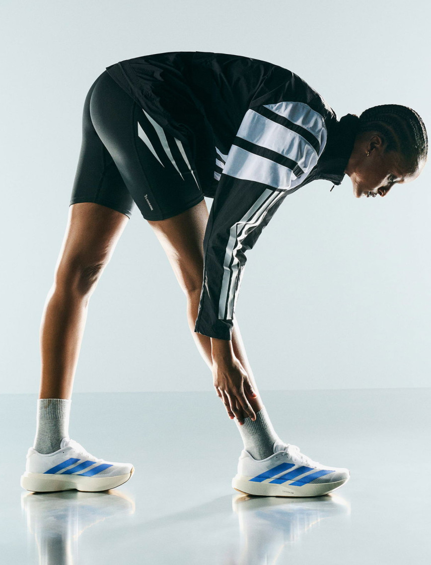 adidas Adizero Evo SL Kadın Beyaz Spor Ayakkabı adidas Adizero Evo SL Kadın Beyaz Spor Ayakkabı