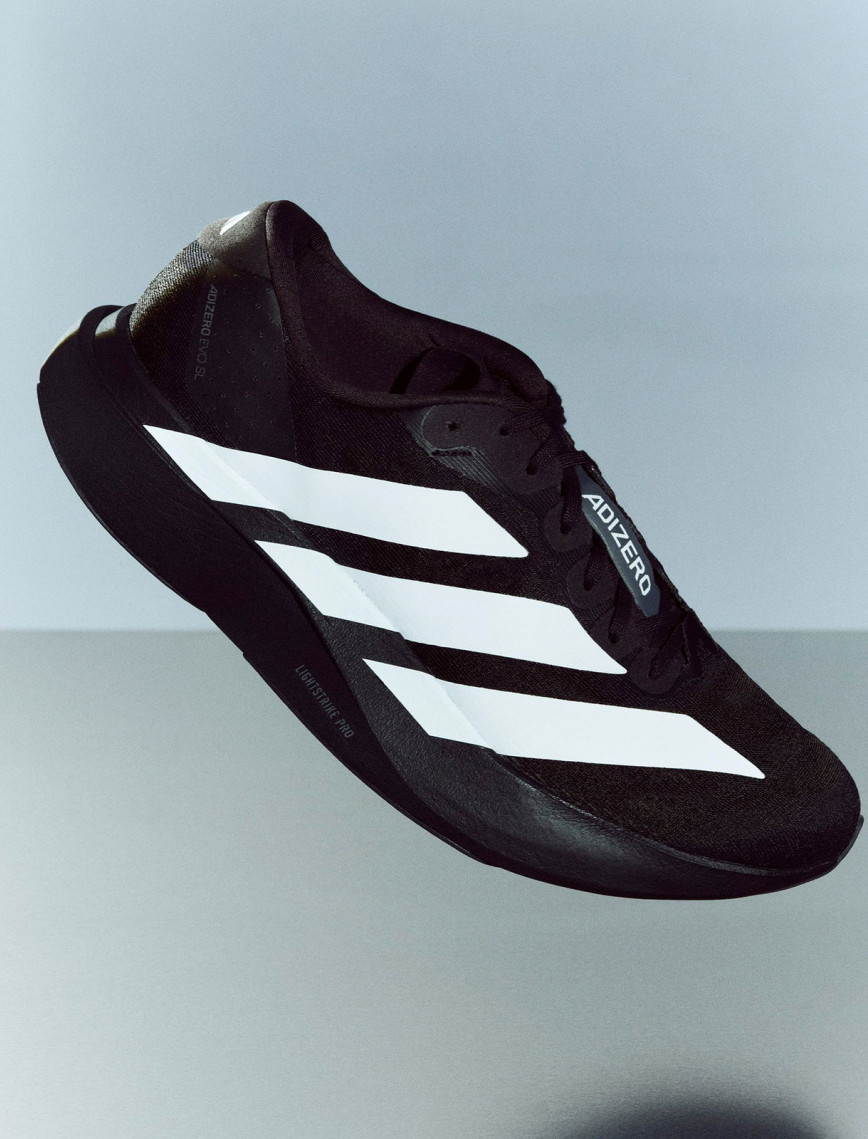 adidas Adizero Evo SL Erkek Siyah Spor Ayakkabı adidas Adizero Evo SL Erkek Siyah Spor Ayakkabı