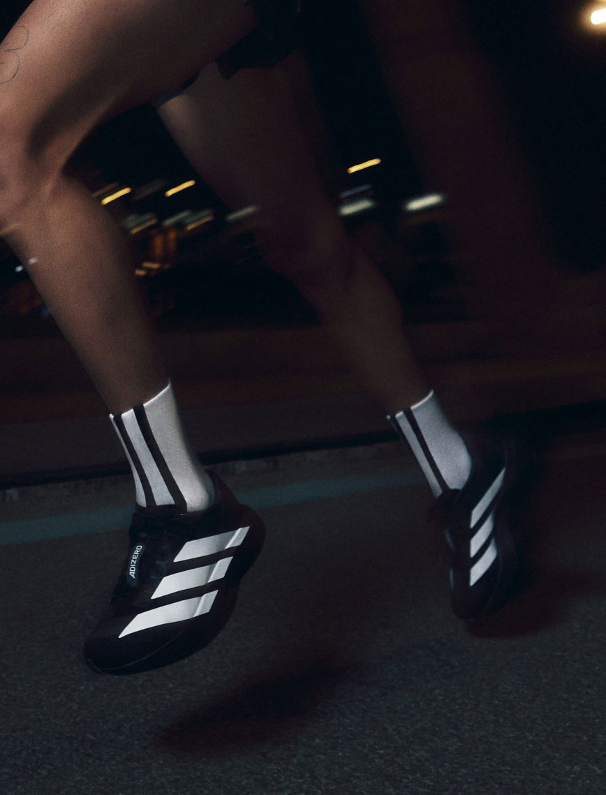 adidas Adizero Evo SL Erkek Siyah Spor Ayakkabı adidas Adizero Evo SL Erkek Siyah Spor Ayakkabı