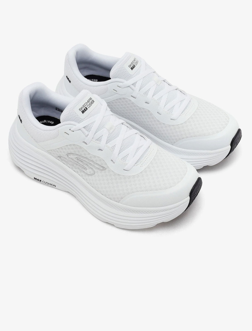 Skechers Max Cushioning Kadın Beyaz Koşu Ayakkabısı Skechers Max Cushioning Kadın Beyaz Koşu Ayakkabısı