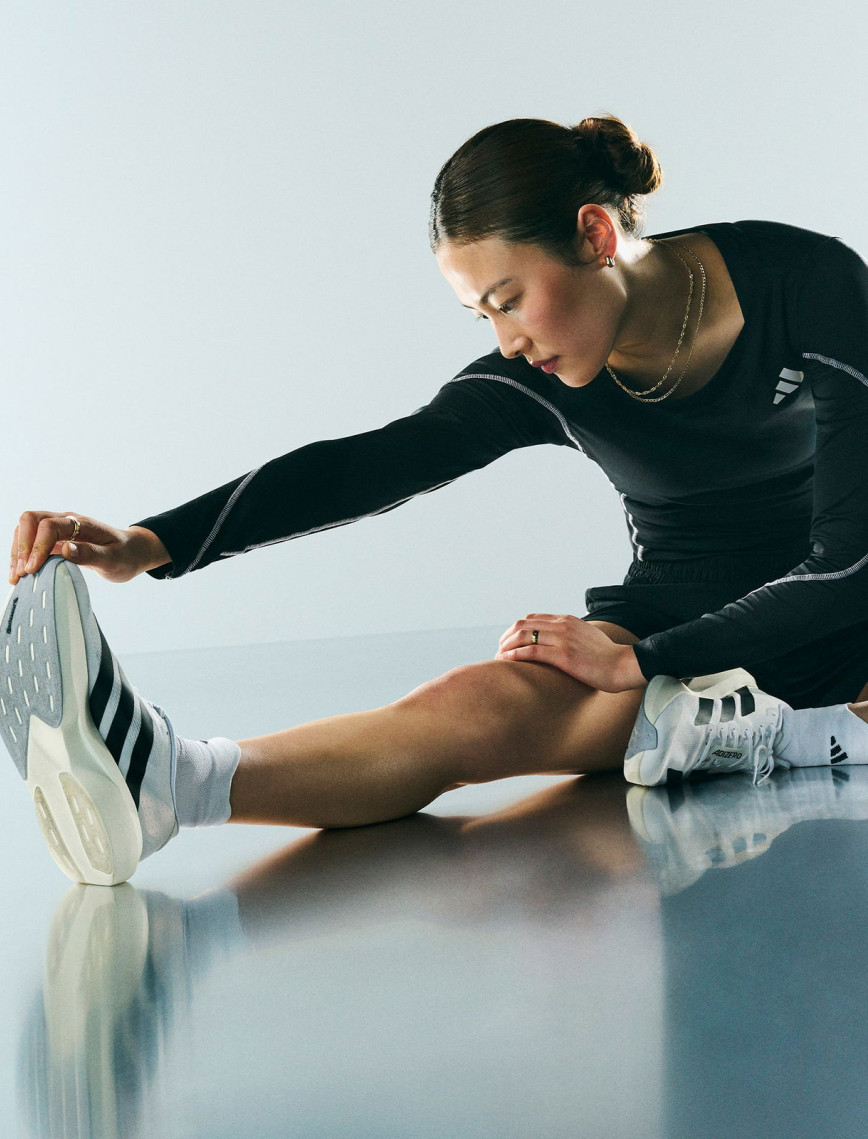 adidas Adizero Evo Sl Kadın Beyaz Koşu Ayakkabısı adidas Adizero Evo Sl Kadın Beyaz Koşu Ayakkabısı