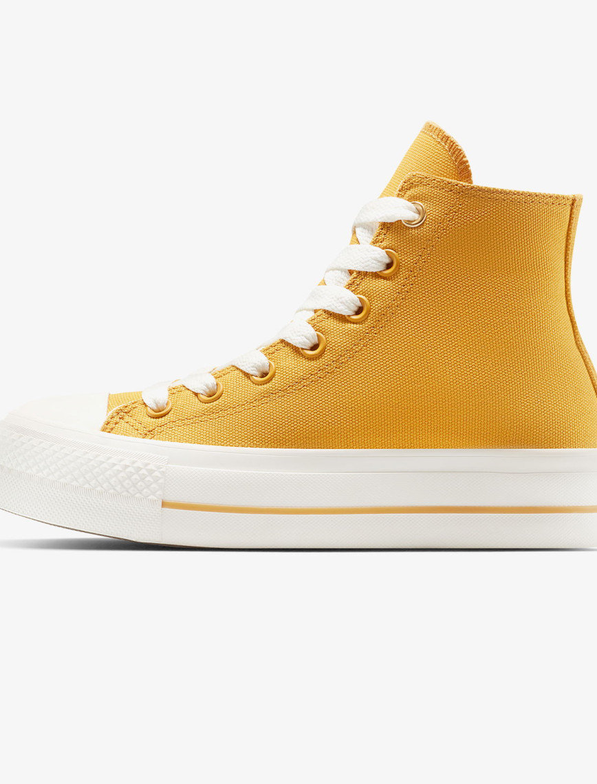 Converse Chuck Taylor All Star Lift Platform Kadın Sarı Sneaker Converse Chuck Taylor All Star Lift Platform Kadın Sarı Sneaker