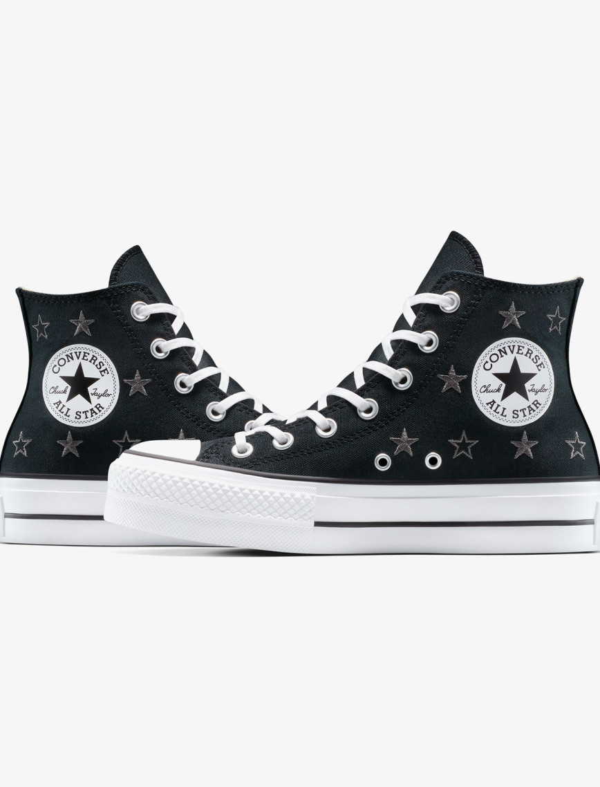 Converse Chuck Taylor All Star Lift Platform Kadın Siyah Sneaker Converse Chuck Taylor All Star Lift Platform Kadın Siyah Sneaker
