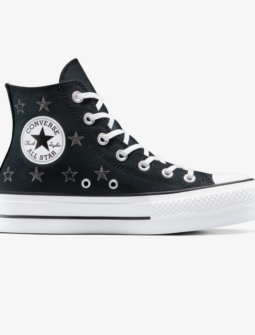 Converse Chuck Taylor All Star Lift Platform Kadın Siyah Sneaker Converse Chuck Taylor All Star Lift Platform Kadın Siyah Sneaker