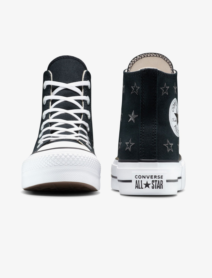 Converse Chuck Taylor All Star Lift Platform Kadın Siyah Sneaker Converse Chuck Taylor All Star Lift Platform Kadın Siyah Sneaker
