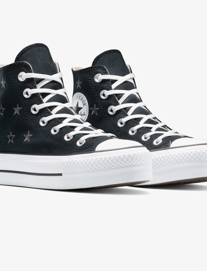 Converse Chuck Taylor All Star Lift Platform Kadın Siyah Sneaker Converse Chuck Taylor All Star Lift Platform Kadın Siyah Sneaker