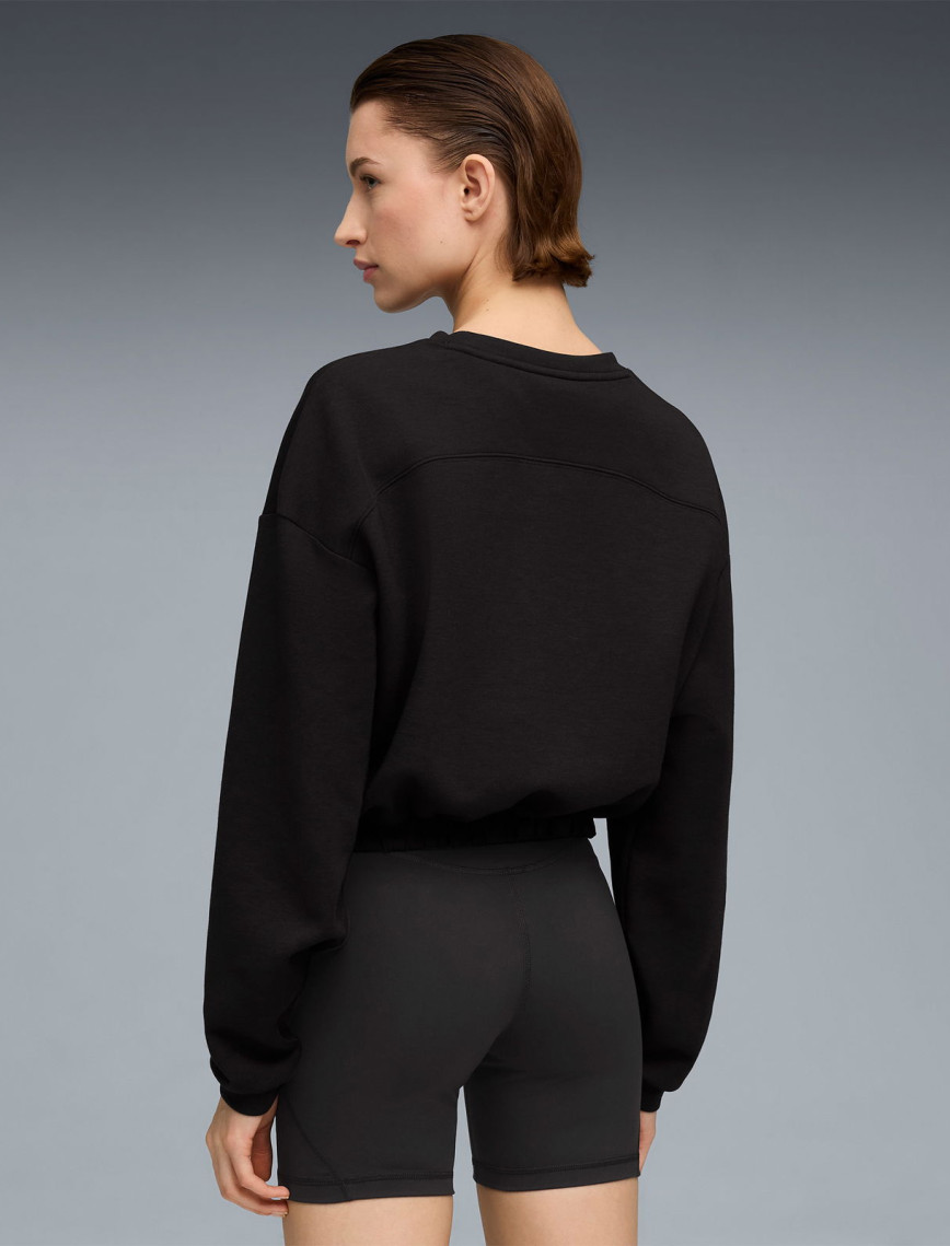 Puma Cloudspun Crew Kadın Siyah Sweatshirt Puma Cloudspun Crew Kadın Siyah Sweatshirt