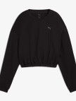 Puma Cloudspun Crew Kadın Siyah Sweatshirt Puma Cloudspun Crew Kadın Siyah Sweatshirt