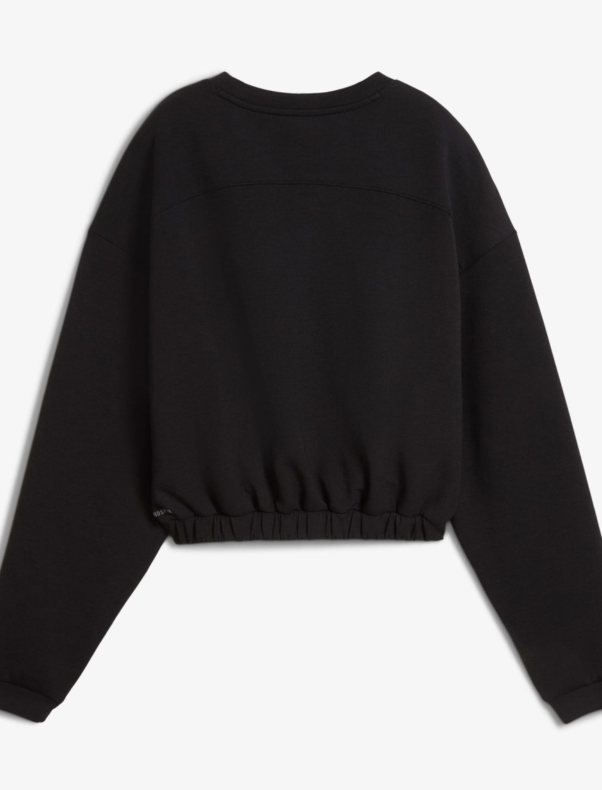 Puma Cloudspun Crew Kadın Siyah Sweatshirt Puma Cloudspun Crew Kadın Siyah Sweatshirt
