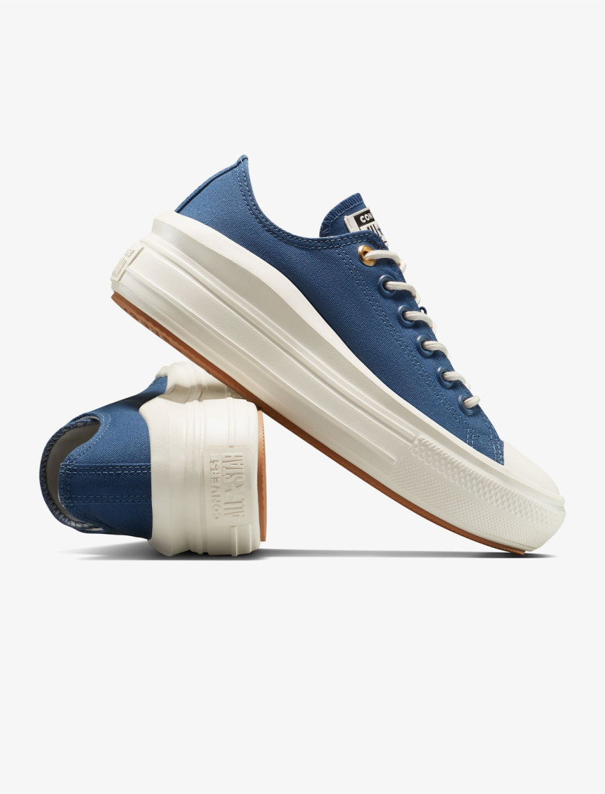 Converse Chuck Taylor All Star Move Platform Unisex Mavi Sneaker Converse Chuck Taylor All Star Move Platform Unisex Mavi Sneaker