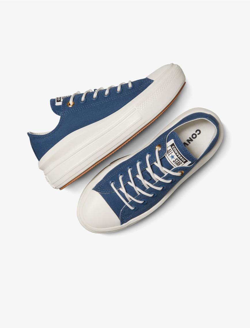 Converse Chuck Taylor All Star Move Platform Unisex Mavi Sneaker Converse Chuck Taylor All Star Move Platform Unisex Mavi Sneaker