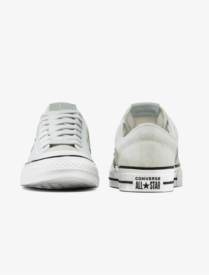 Converse Star Player 76 Suede Unisex Gri Sneaker Converse Star Player 76 Suede Unisex Gri Sneaker