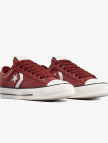 Converse Star Player 76 Suede Unisex Bordo Sneaker Converse Star Player 76 Suede Unisex Bordo Sneaker