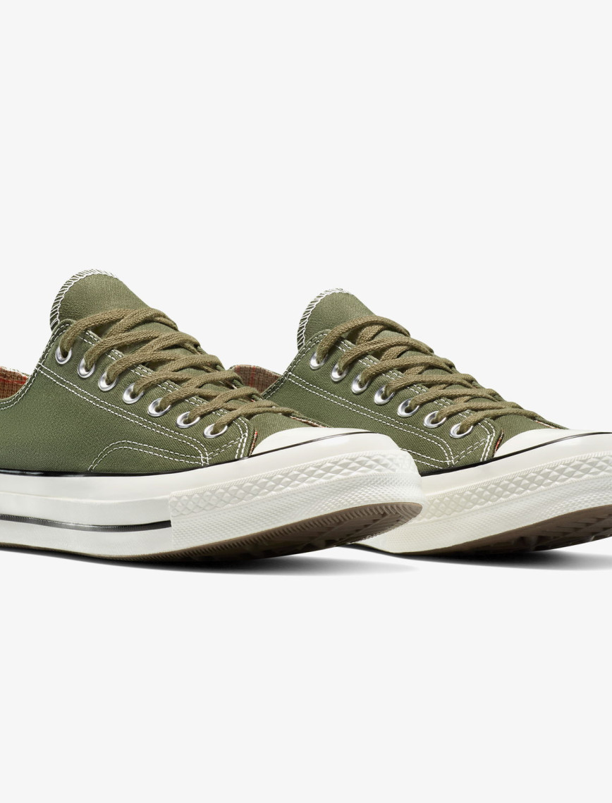 Converse Chuck 70 Houndstoothed Unisex Haki Sneaker Converse Chuck 70 Houndstoothed Unisex Haki Sneaker