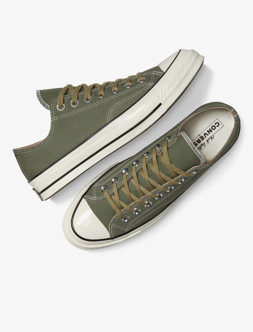 Converse Chuck 70 Houndstoothed Unisex Haki Sneaker Converse Chuck 70 Houndstoothed Unisex Haki Sneaker