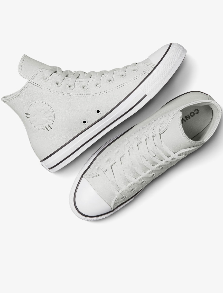 Converse Chuck Taylor All Star Leather Unisex Gri Sneaker Converse Chuck Taylor All Star Leather Unisex Gri Sneaker