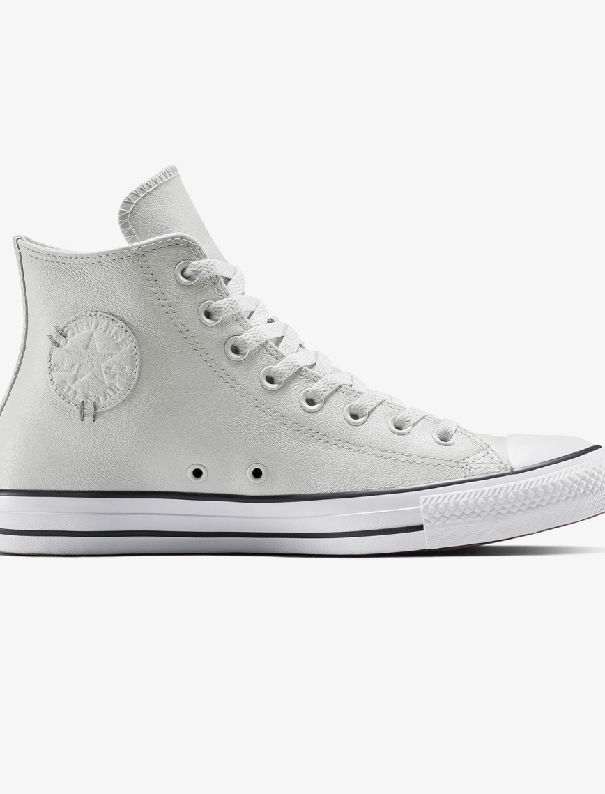 Converse Chuck Taylor All Star Leather Unisex Gri Sneaker Converse Chuck Taylor All Star Leather Unisex Gri Sneaker
