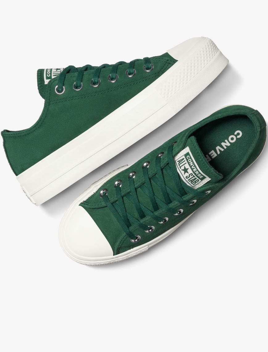 Converse Chuck Taylor All Star Lift Platform Kadın Yeşil Sneaker Converse Chuck Taylor All Star Lift Platform Kadın Yeşil Sneaker