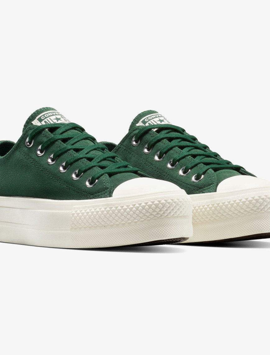 Converse Chuck Taylor All Star Lift Platform Kadın Yeşil Sneaker Converse Chuck Taylor All Star Lift Platform Kadın Yeşil Sneaker