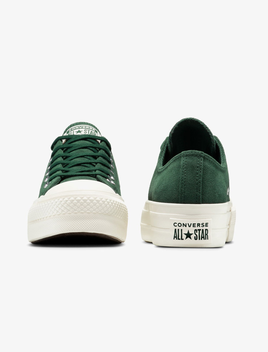 Converse Chuck Taylor All Star Lift Platform Kadın Yeşil Sneaker Converse Chuck Taylor All Star Lift Platform Kadın Yeşil Sneaker