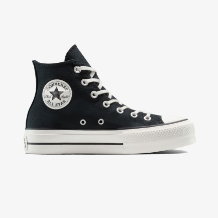 Converse Chuck Taylor All Star Lift Platform Floral Kadın Siyah Sneaker Converse Chuck Taylor All Star Lift Platform Floral Kadın Siyah Sneaker