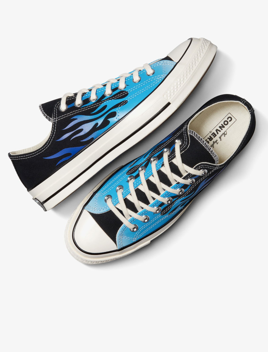 Converse Chuck 70 Fire Unisex Siyah Sneaker Converse Chuck 70 Fire Unisex Siyah Sneaker