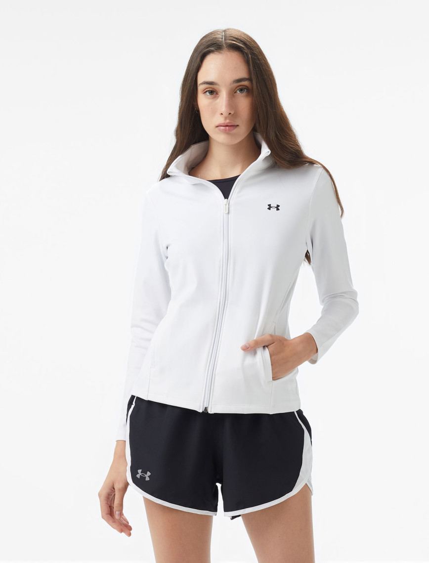 Under Armour Motion Kadın Beyaz Antrenman Ceket Under Armour Motion Kadın Beyaz Antrenman Ceket