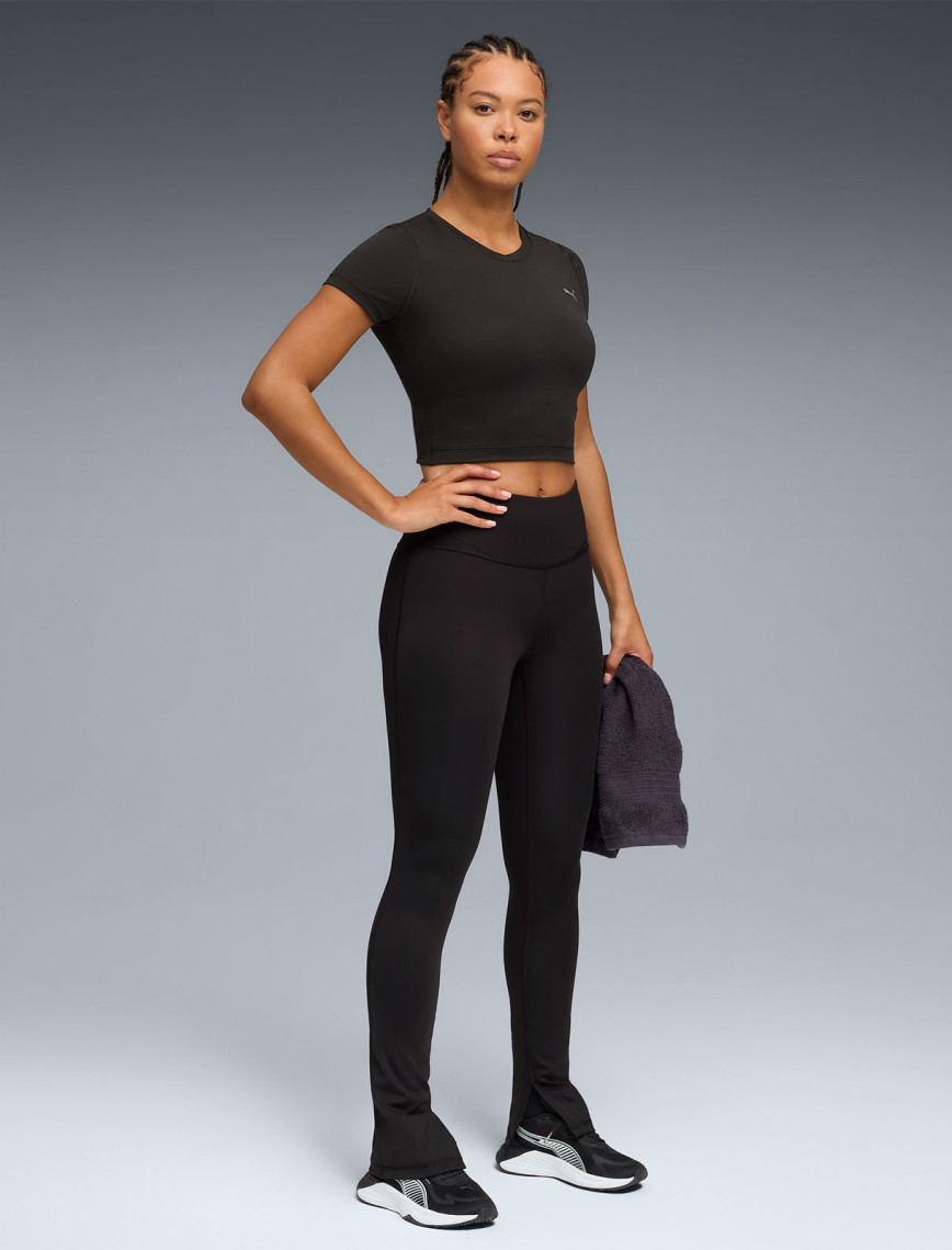 Puma Cloudspun Ss Twist Kadın Siyah Antrenman T-Shirt Puma Cloudspun Ss Twist Kadın Siyah Antrenman T-Shirt