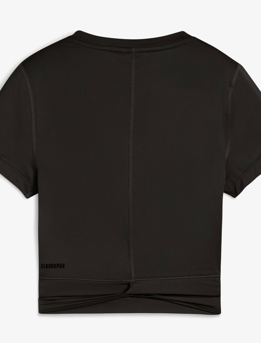 Puma Cloudspun Ss Twist Kadın Siyah Antrenman T-Shirt Puma Cloudspun Ss Twist Kadın Siyah Antrenman T-Shirt