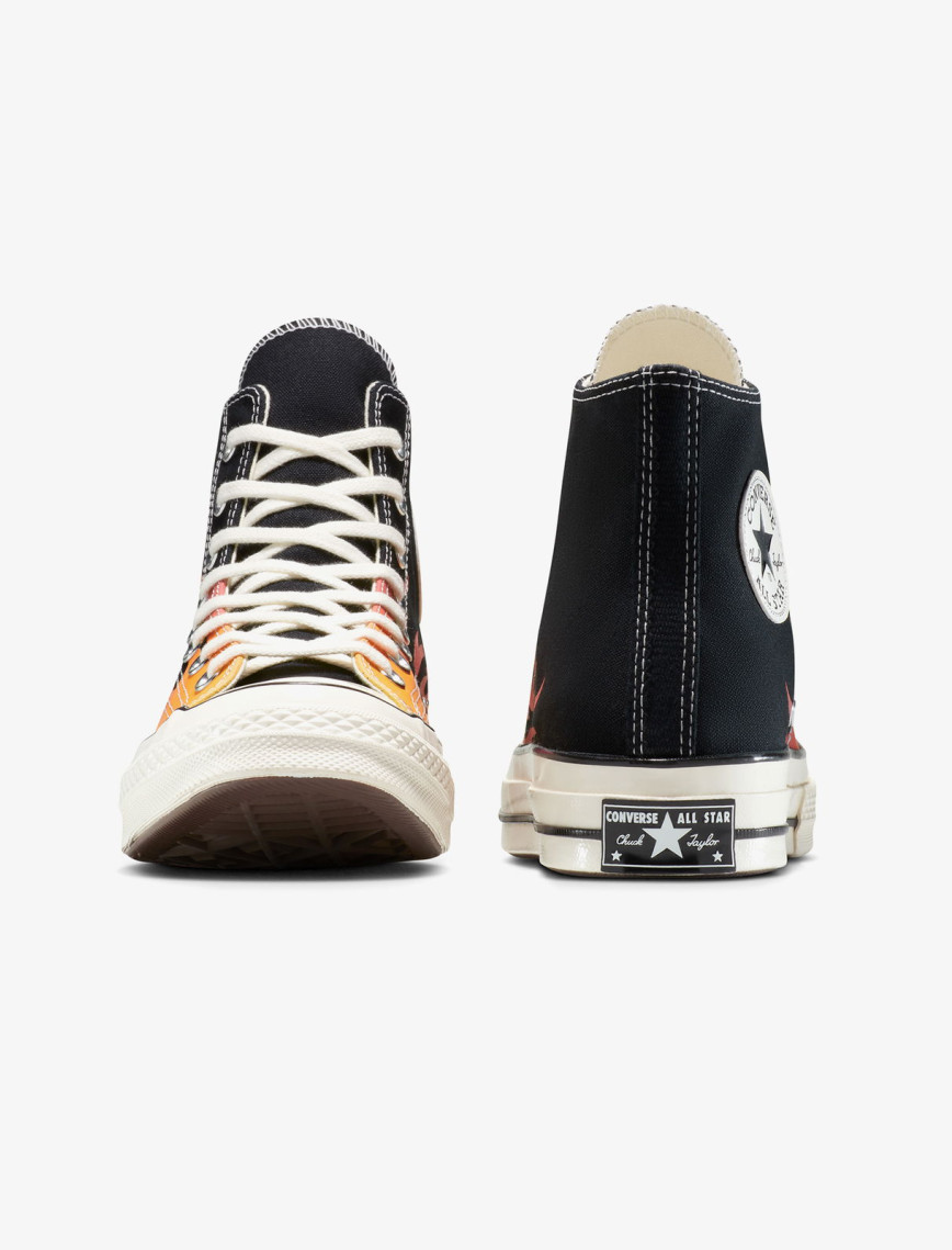 Converse Chuck 70 Fire Unisex Siyah Sneaker Converse Chuck 70 Fire Unisex Siyah Sneaker