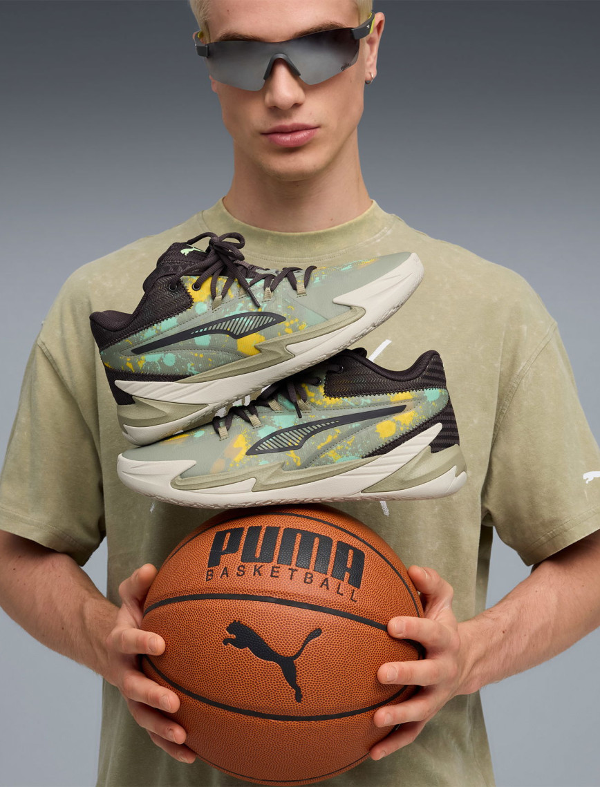 Puma Dagger Points İn The Paint Erkek Kahverengi Basketbol Ayakkabısı Puma Dagger Points İn The Paint Erkek Kahverengi Basketbol Ayakkabısı